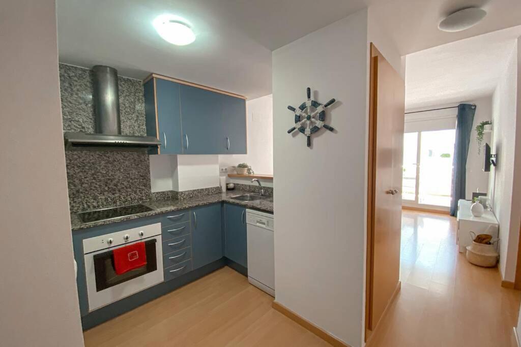 Apartament Blue Marina - Terraza, Piscina Y Wifi Gratis Roses Zewnętrze zdjęcie