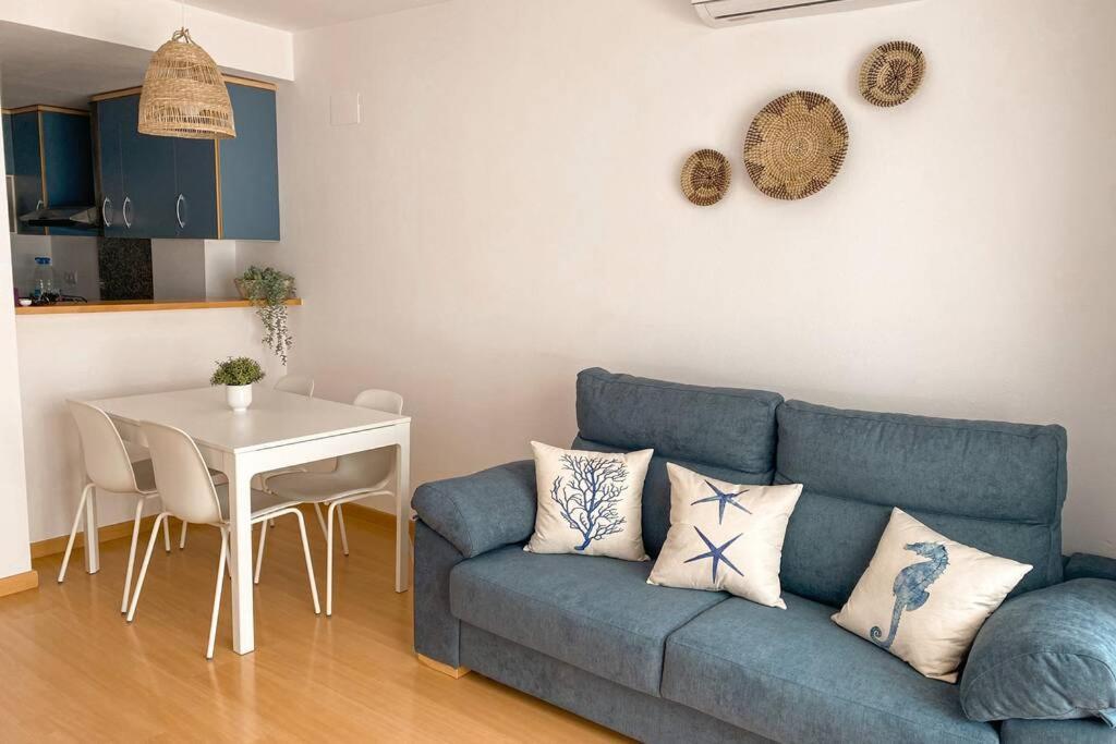 Apartament Blue Marina - Terraza, Piscina Y Wifi Gratis Roses Zewnętrze zdjęcie